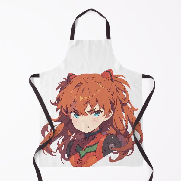 Item preview, Asuka Langley Soryu Neon Genesis Evangelion Chibi Fierce Pout designed and sold by 108Recordings.