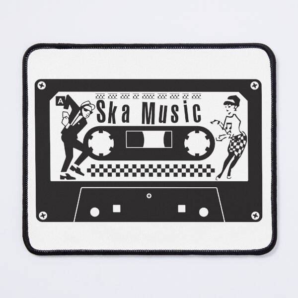 Item preview, Ska Music 2 Tone 80s retro Cassette Tape designed and sold by Little Che.