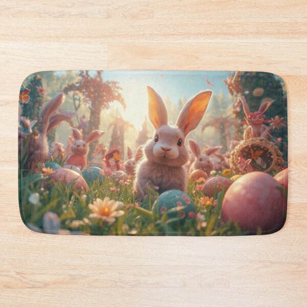Item preview, Magical Spring Rabbit Garden Puzzle designed and sold by lollypopstore.