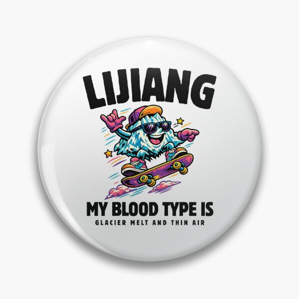 Item preview, Lijiang : my blood type designed and sold by Peerless-Prime.