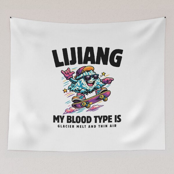 Item preview, Lijiang : my blood type designed and sold by Peerless-Prime.
