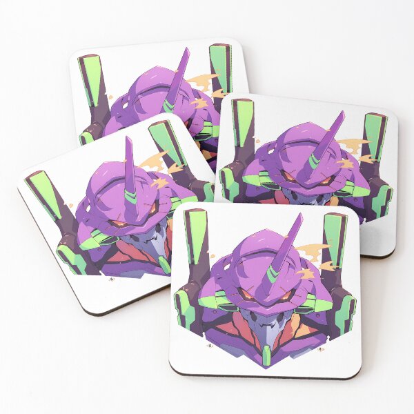 Artikelvorschau, Eva 01 Neon Genesis Evangelion Chibi Mecha Neongrün entworfen und verkauft von 108Recordings.