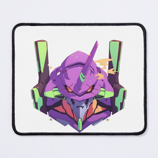 Item preview, Eva 01 Neon Genesis Evangelion Chibi Mecha Neon Green designed and sold by 108Recordings.