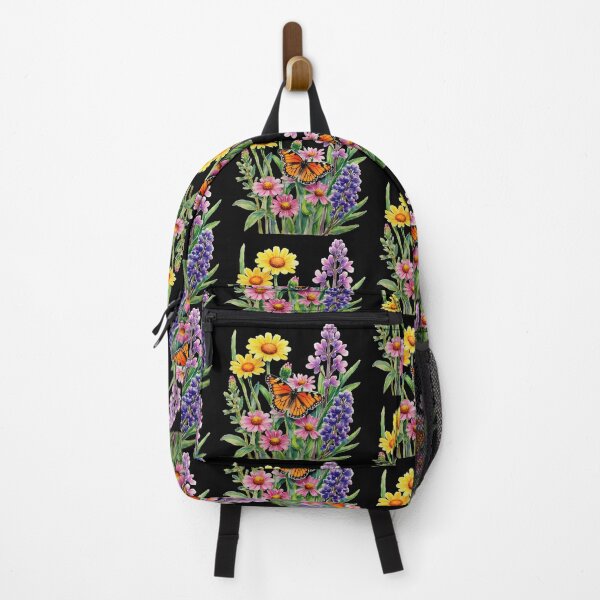 Item preview, Wattercolor monarch butterfly and wild flowers designed and sold by Creative Line Prints.