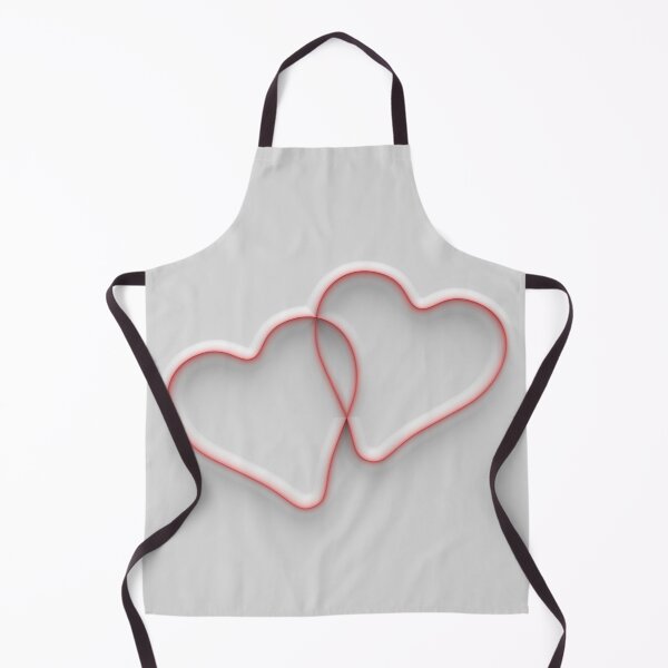 Item preview, Two three-dimensional hearts in white and red designed and sold by lathspell.