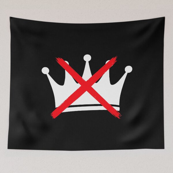 Item preview, No Crowns No Kings - Pro Democracy designed and sold by PixVib.