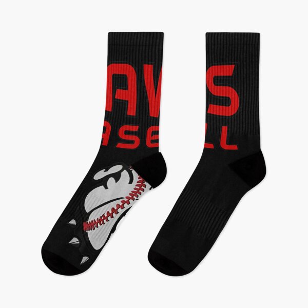 Item preview, Angry Bulldog Mascot With Baseball Stitches Head Dawgs Sports Team Graphic Art designed and sold by River Silva.