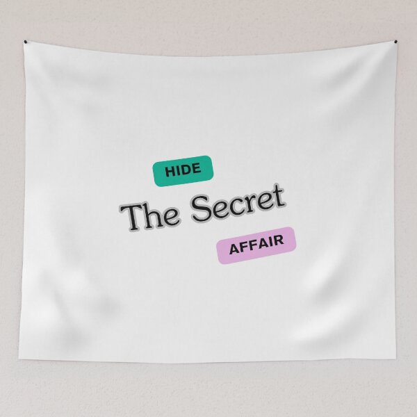 Item preview, Hide the secret affair. designed and sold by ArtistTejal.