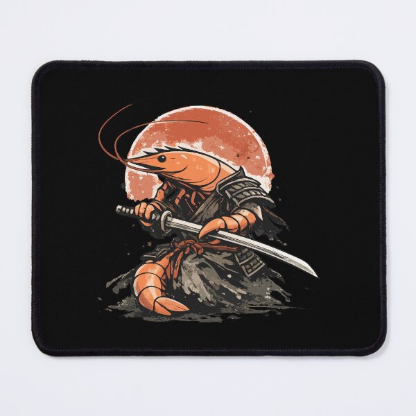 Item preview, Big Prawn Warrior – Samurai Shrimp Japanese Style Funny Samurai T-Shirt designed and sold by TomoMadeIt.