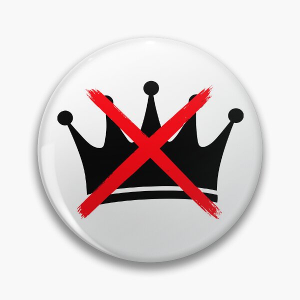 Item preview, No Crowns No Kings - Defend Democracy designed and sold by PixVib.