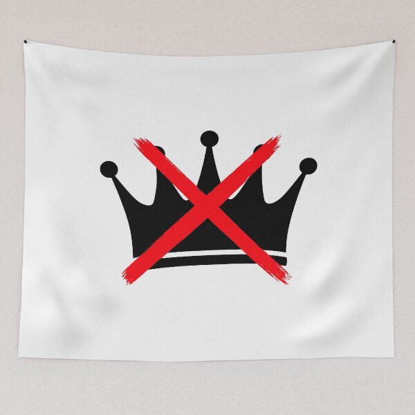 Item preview, No Crowns No Kings - Defend Democracy designed and sold by PixVib.