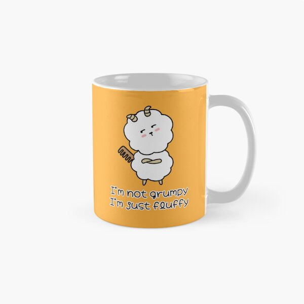 Item preview, Grumpy but Fluffy- Cute Angry Sheep Illustration designed and sold by ubborn.