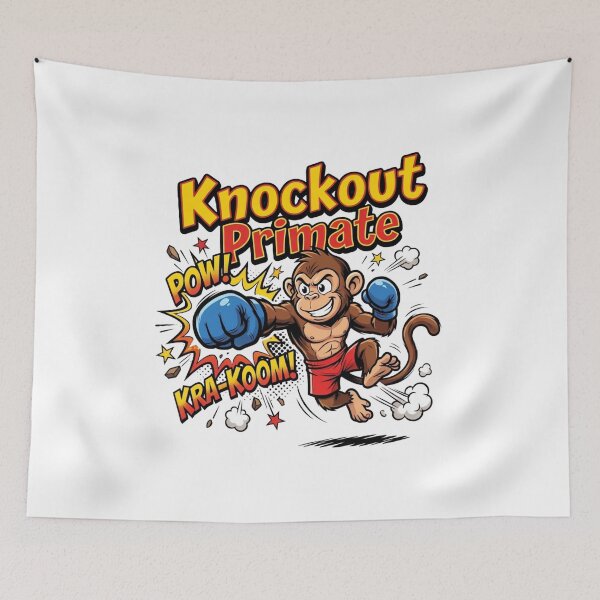 Item preview, Monkey Party Time Fun Cartoon Monkey Design designed and sold by ARTReMi.