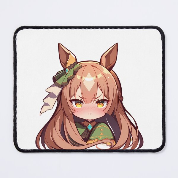 Item preview, Satono Diamond Uma Musume Pretty Derby Chibi Angry Pony Ears designed and sold by 108Recordings.