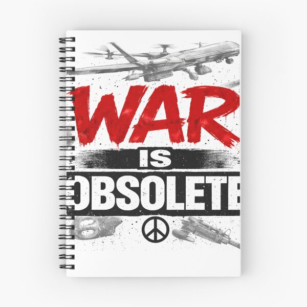 Item preview, War Is Obsolete – Anti War Peace Protest Design designed and sold by Ocelot-T.