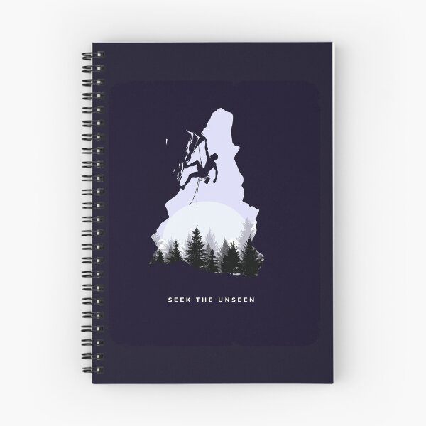 Item preview, Seek the Unseen | Adventure Lover's Rock Climbing Design | Explore Beyond designed and sold by zenturtlemerch.