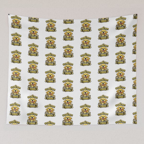 Item preview, Golden Mom Forever Tired Golden Retriever Gift designed and sold by WildVista.