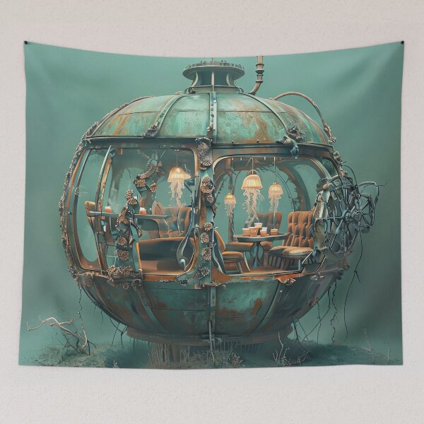 Item preview, The Abyssal Tea Room designed and sold by ONYX Pixee.