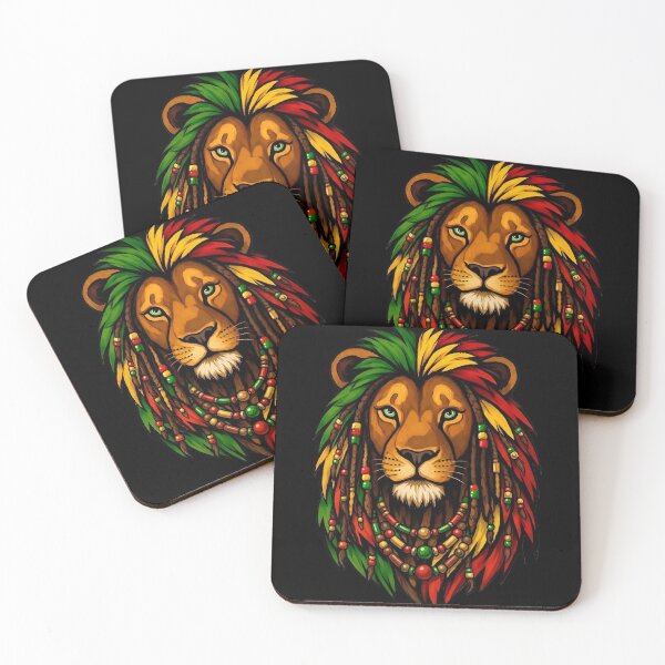 Artikelvorschau, Rasta Lion entworfen und verkauft von vilvilart.