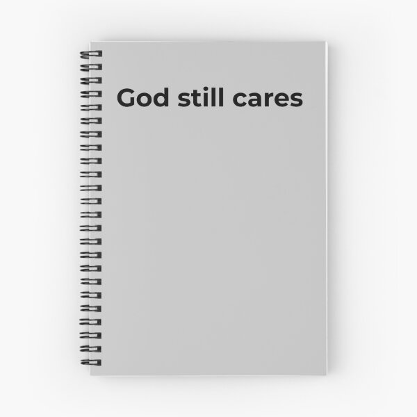 Item preview, God Still Cares Faith based Typography designed and sold by StillTrustingCo.