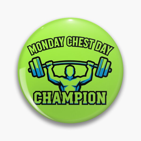Item preview, Monday Chest Day designed and sold by MaciejErdon.