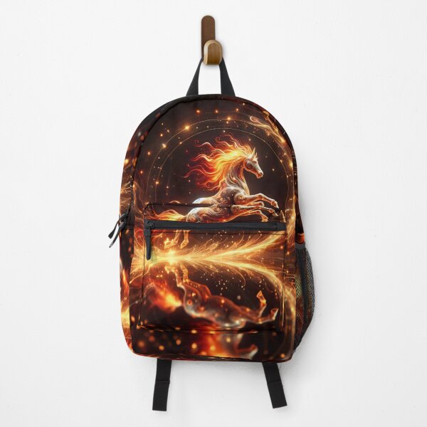 Item preview, Celestial Fire Horse Zodiac Energy designed and sold by AI-Only Creations.