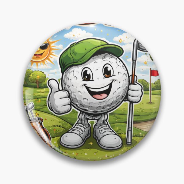 Item preview, Funny Golf Lover Cartoon – Tee Up & Have Fun Golf Design designed and sold by Wear Sculpt.