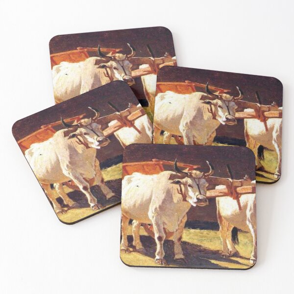 Item preview, Oxen and Cart designed and sold by SharonTheFirst.