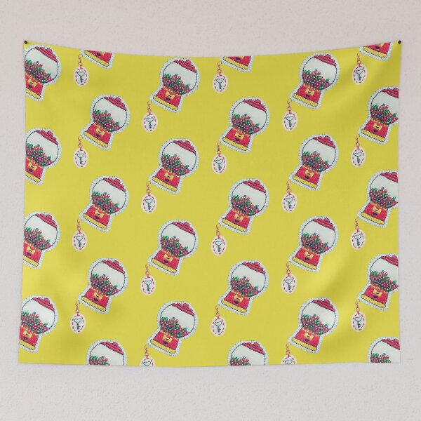 Item preview, Cute Candy Machine Embroidery designed and sold by thanratdesign.