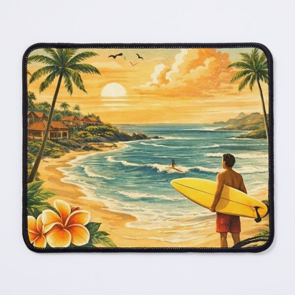 Item preview, Canggu Bali Retro Travel Art designed and sold by francous03.