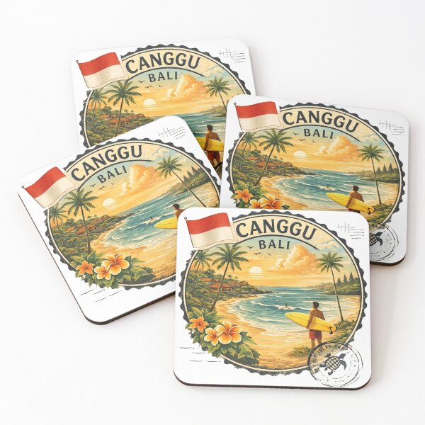 Item preview, Canggu Bali Retro Travel Art designed and sold by francous03.