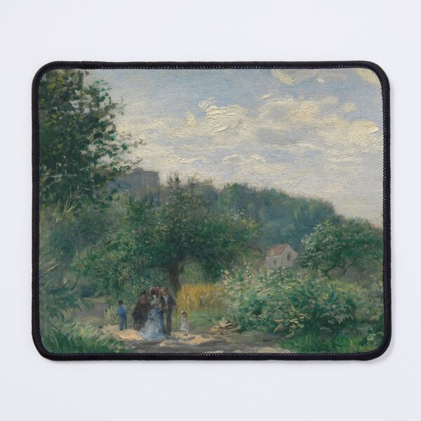Item preview, Copy of Village Square by Paul Cézanne: Post Impressionist Landscape Poster designed and sold by artofuniverse.