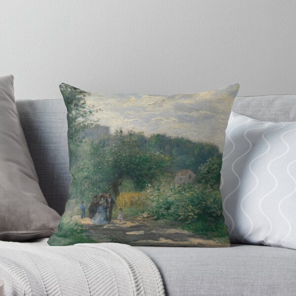 Item preview, Copy of Village Square by Paul Cézanne: Post Impressionist Landscape Poster designed and sold by artofuniverse.