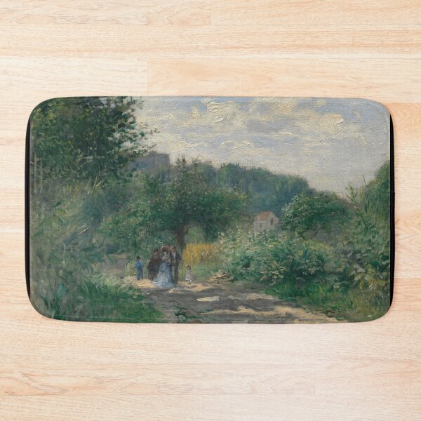 Item preview, Copy of Village Square by Paul Cézanne: Post Impressionist Landscape Poster designed and sold by artofuniverse.