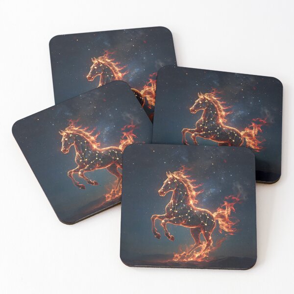 Item preview, Fire Horse Chinese Zodiac Constellation designed and sold by AI-Only Creations.