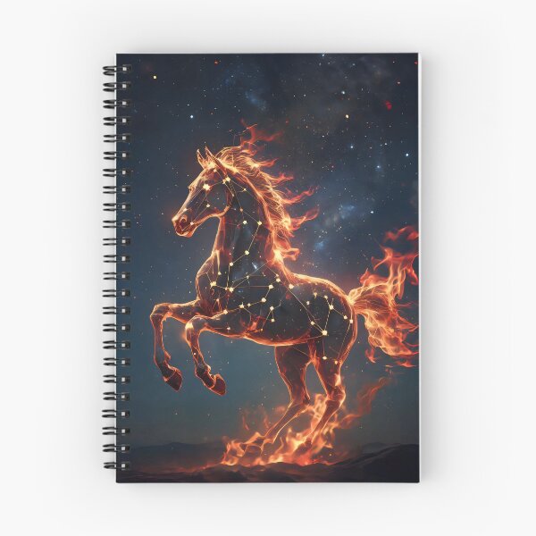 Item preview, Fire Horse Chinese Zodiac Constellation designed and sold by AI-Only Creations.