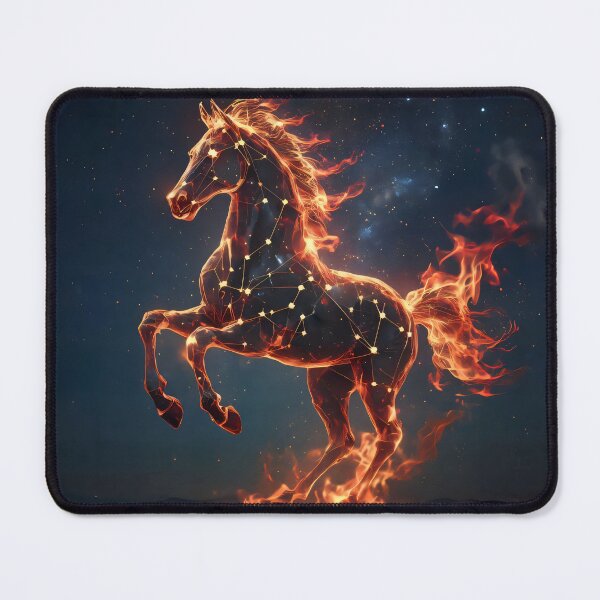 Item preview, Fire Horse Chinese Zodiac Constellation designed and sold by AI-Only Creations.