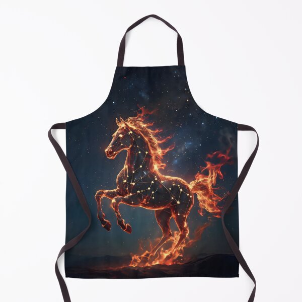 Item preview, Fire Horse Chinese Zodiac Constellation designed and sold by AI-Only Creations.