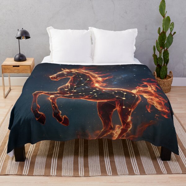 Item preview, Fire Horse Chinese Zodiac Constellation designed and sold by AI-Only Creations.