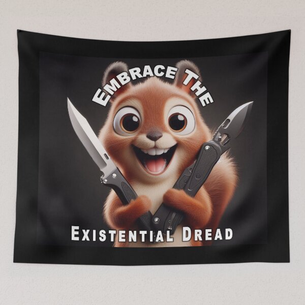 Item preview, Embrace The Existential Dread designed and sold by A-T-H.