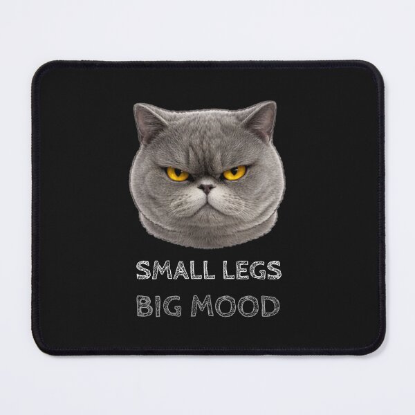 Item preview, Small Legs Big Mood Exotic Shorthair Cat T-Shirt designed and sold by DwishOriginals.