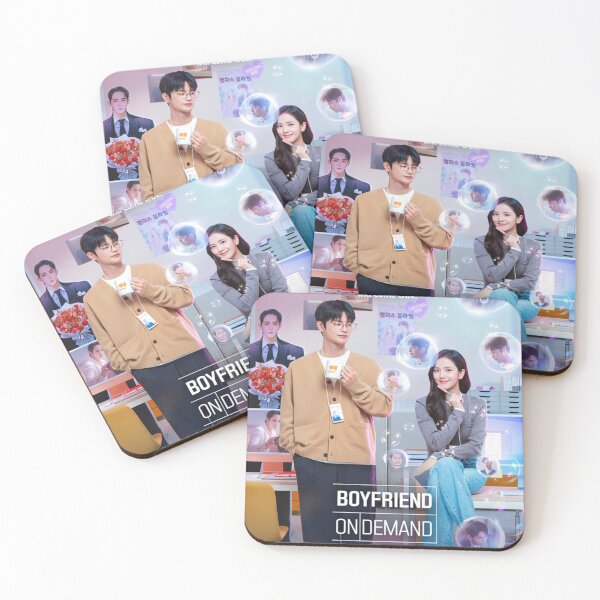 Item preview, BOYFRIEND ON DEMAND Kdrama Ost Drama Merch / JIsoo / Seo In Guk / Seo Mi Rae / Park Kyeongnam designed and sold by TeenLake.