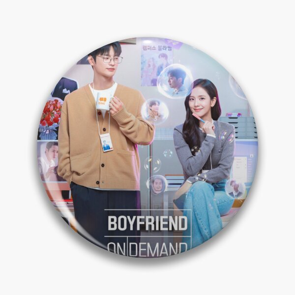 Item preview, BOYFRIEND ON DEMAND Kdrama Ost Drama Merch / JIsoo / Seo In Guk / Seo Mi Rae / Park Kyeongnam designed and sold by TeenLake.