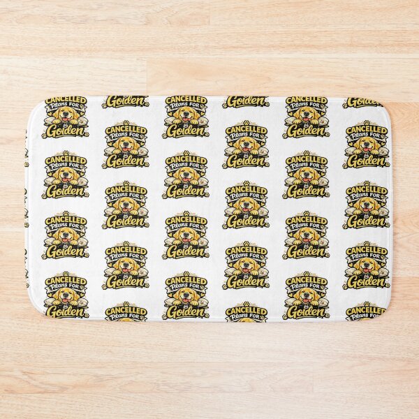 Item preview, Cancelled Plans for Golden Golden Retriever Gift designed and sold by WildVista.