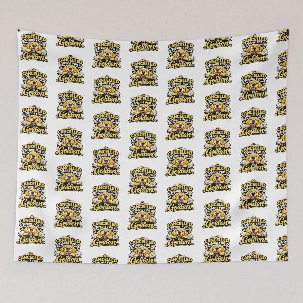 Item preview, Cancelled Plans for Golden Golden Retriever Gift designed and sold by WildVista.