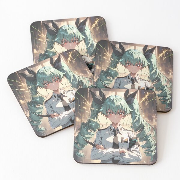 Item preview, Anchovy Girls Und Panzer Confident Twin Tails Spark designed and sold by 108Recordings.