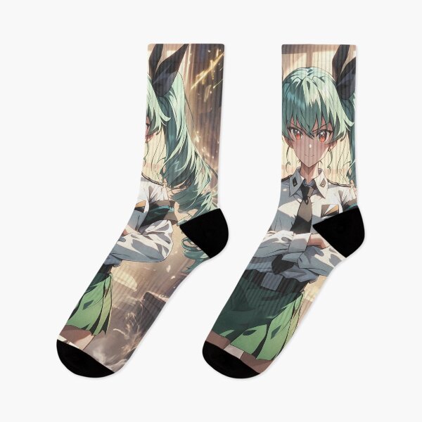 Item preview, Anchovy Girls Und Panzer Confident Twin Tails Spark designed and sold by 108Recordings.