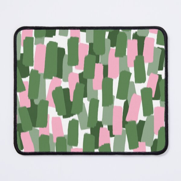 Item preview, Abstract Green and Pink Brush Stroke Style Pattern designed and sold by OneThreeSix.
