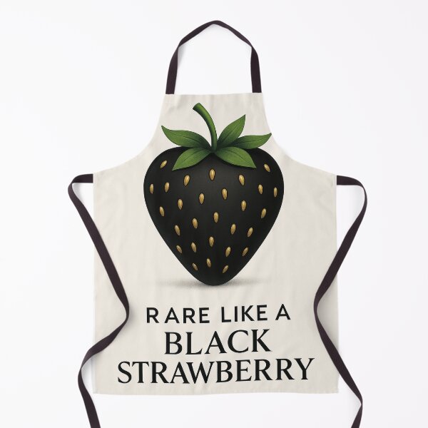 Item preview, Rare Like a Black Strawberry – Minimalist Fruit Art designed and sold by mbmstores.