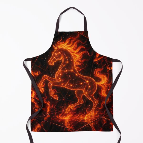 Item preview, Constellation Fire Horse Chinese Zodiac designed and sold by AI-Only Creations.